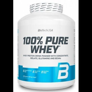 BiotechUSA 100% Pure Whey 2270 g / 81 servings / Apple pie 1182886 фото