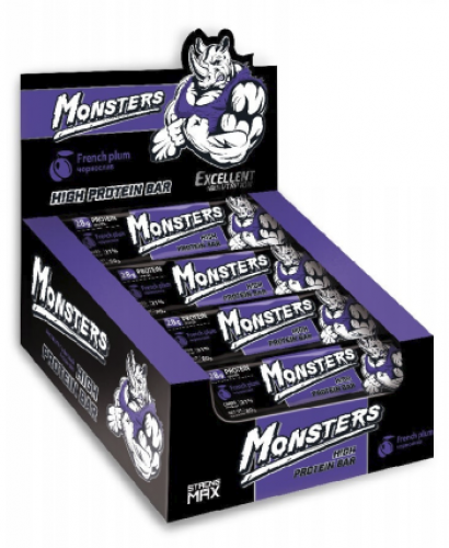 Monsters Strong Max 80 g x 20 French Plum 796646 фото