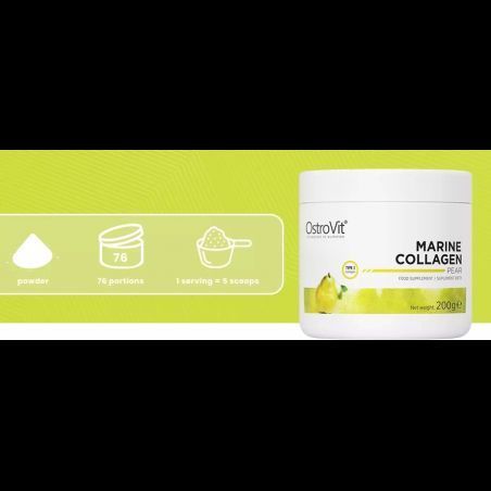 OstroVit Marine Collagen Морський колаген 200 г смак груша 970188 фото