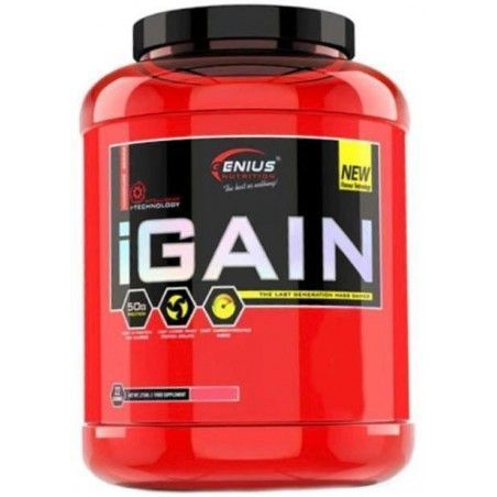 Гейнер Genius Nutrition iGain 2750 g / 22 servings / Chocolate 999097 фото