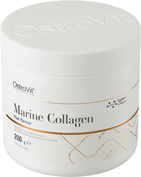 OstroVit Marine Collagen Морський колаген 200 г смак груша 970188 фото