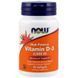 Now Foods Vitamin D-3 2,000 IU Softgels 30 caps 463961 фото 1