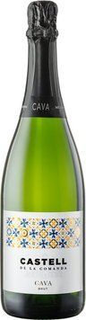 Вино ігристе CASTELL DE LA COMANDA CAVA BRUT, біле сухе, 0.75л 11.5% (STA8437006918879) 801655 фото