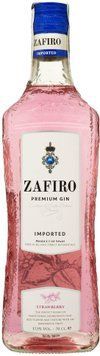 Джин Zafiro Strawberry 37.5% 0.7 л (FSH_8410028902583) 1379062 фото