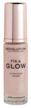 Makeup Revolution Fix & Glow Primer Сияющий праймер для лица 25ml 1191228 фото