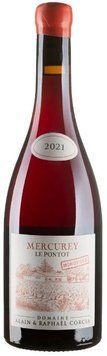 Вино Domaine Alain та Raphael Corcia Mercurey Le Pontot 2021 червоне сухе 0.75л (BWT0107) 1235099 фото