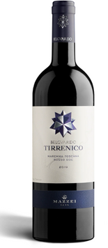 Вино Belguardo Tirrenico Maremma Toscana DOC 2019 червоне сухе 14% 0.75 л (VTS2044191) 1225430 фото