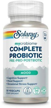 Solaray Mycrobiome Complete Probiotic Mood - 30 vcaps 1481392 фото