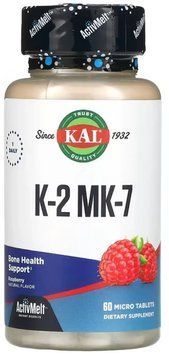 KAL K-2 MK-7 ActivMelt 100 mcg - 60 tablets 1461267 фото