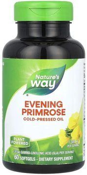 Nature's Way Evening Primrose Oil 1300 mg - 60 softgels 1453439 фото