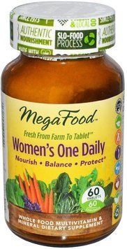 MegaFood Women&rsquo;s One Daily Мультивитамины для женщин 60 таблеток 897045 фото