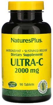 Nature's Plus Ultra-C 2000 mg Вітамін C 90 таблеток 799890 фото