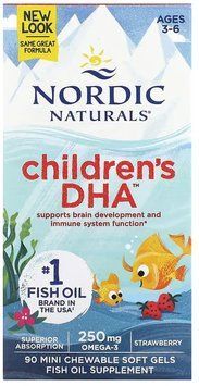 Nordic Naturals Children's DHA - 90 mini softgels 1453354 фото