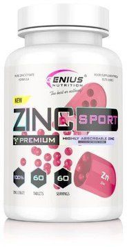 Genius Nutrition Zinc Citrate Sport 60 tabs / 60 servings 999034 фото