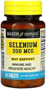 Mason Natural Selenium 200 mcg Селен 60 таблеток 936601 фото