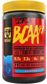 Амінокислота для спорту Mutant BCAA 9.7 348 g / 30 servings / Blue Raspberry 719517 фото