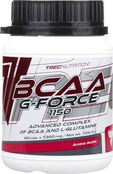 Амінокислота для спорту Trec BCAA G-Force 90 capsules/22 servings/Unflavored 968990 фото