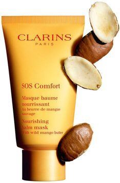 Clarins Sos Comfort Nourishing Balm Mask With Wild Mango Butter Маска для лица 75ml 1328950 фото
