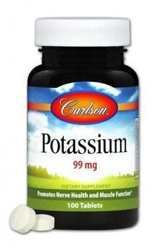 Carlson Labs Potassim 100 tabs Калий 488750 фото