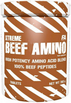Амінокислота для спорту Fitness authority Beef Amino 600 tab / 300 servings 1027046 фото