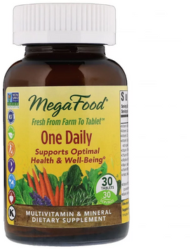 MegaFood One Daily 30 Tabs (MGF-10150) 590159 фото
