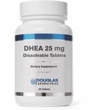 Douglas Laboratories DHEA 25 mg ДГЕА мікронізований 60 таблеток 837337 фото