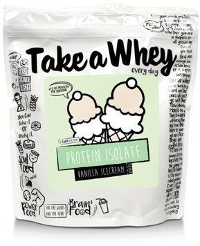 Протеин Take-a-Whey Protein Isolate 900 g /32 servings/ Vanilla Ice Cream 510505 фото
