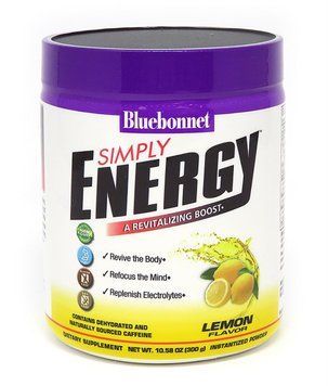 Bluebonnet Nutrition Simply Energy 300g /30 servings/ Lemon 626161 фото