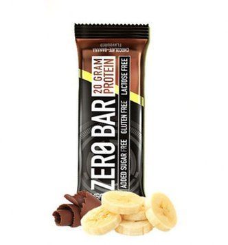 Протеиновый батончик BioTechUSA ZERO Bar 50g Chocolate-Banana 380192 фото