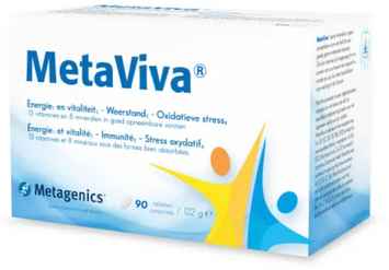 Metagenics MetaViva Мультивитаминно-минеральный комплекс 90 таблеток 1186350 фото