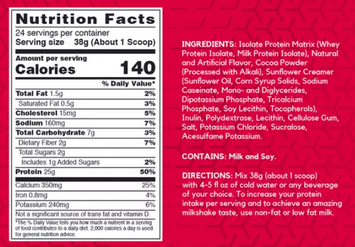 Протеин BSN Syntha-6 Isolate 912 g / 24 servings / Chocolate Milkshake 573365 фото
