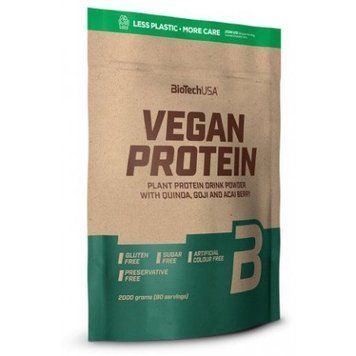 BioTechUSA Vegan Protein 2000 g /80 servings/ Vanilla Cookie 689747 фото