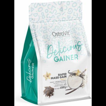 Гейнер OstroVit Delicious GAINER 4500 g/45 servings/vanilla 1073997 фото