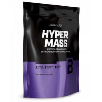 Гейнер BioTechUSA Hyper Mass 1000 g / 15 servings/ Cookies & Cream 989121 фото