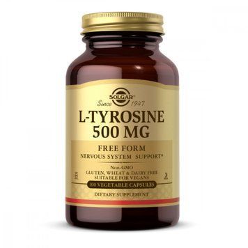 Solgar L-Tyrosine 500mg - 100 vcaps 1471812 фото
