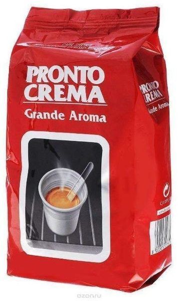 Кофе Lavazza Pronto Crema Grande Aroma, 1 кг (зерновой) 607795 фото