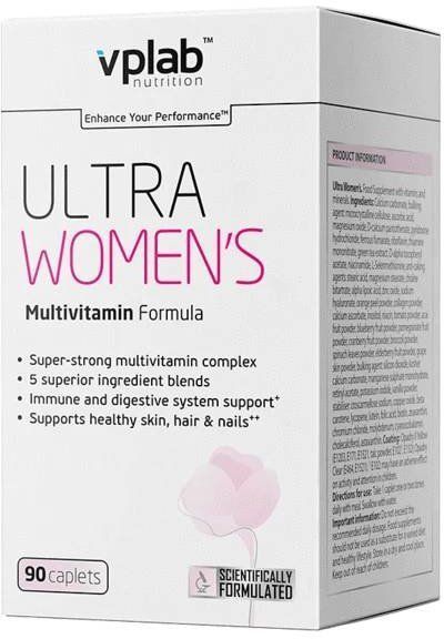 VPLab Ultra Women's Multivitamin Formula Мультивітамінна формула для жінок 90 капсул 899107 фото