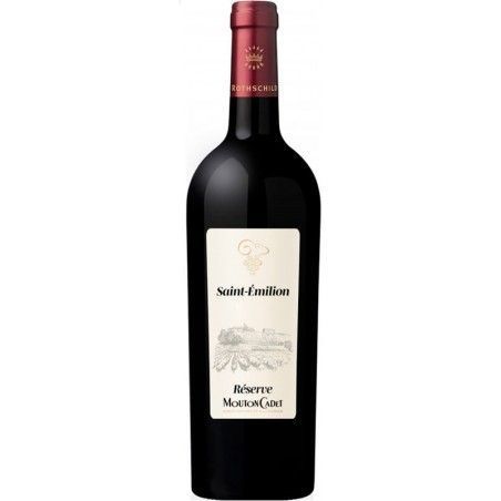 Вино Mouton Cadet Reserve St Emilion красное 0.75 л (WHS3262151101754) 818600 фото