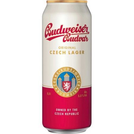 Подарунковий набір пива Budweiser світле фільтроване 5% 4х0.5 л + Budweiser бочкове світле фільтроване 4% 2х0.5 л + термосумка (8594403700336) 1315256 фото