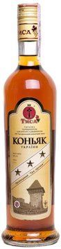 Коньяк Тиса 3 зірки, 40% 0.5л (MAR4820139280267) 1153048 фото
