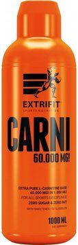 Жиросжигатель Extrifit Carni 60 000 Liquid 1 l Lemon Orange 584380 фото