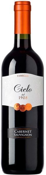 Вино Cielo Cabernet Sauvignon Trevenezie красное 0.75 л (WHS8008900001037) 819730 фото