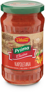 Соус Vitana Napoletana 350 г (8593837266821) 1081627 фото