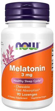 Now Foods Melatonin 3mg - 90 lozenges 1449623 фото