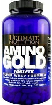 Амінокислота для спорту Ultimate Nutrition Amino Gold Formula 325 tabs 390941 фото