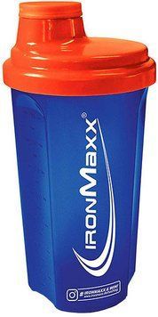 Шейкер IronMaxx IM-Shaker 700 ml Ocean blue/neon orange 873600 фото
