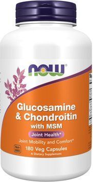 Now Foods Glucosamine & Chondroitin with Msm - 180 vcaps 1473157 фото