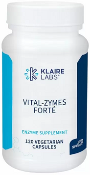 Klaire Labs Vital-Zymes Forte Ензими 120 капсул 793775 фото