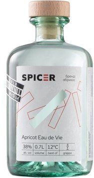 Бренді Spicer Абрикосовий 38% 0.7 л (4820278920604) 1349911 фото