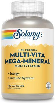 Solaray Mega-Mineral Multi-Vitamin - 120 Capsules 1452782 фото
